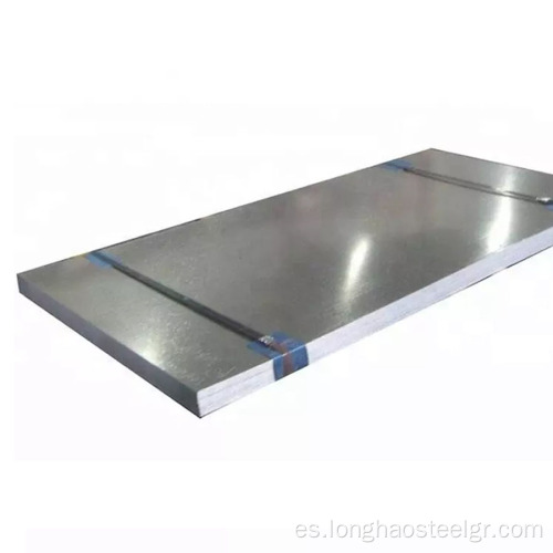 Placa de acero galvanizado con recubrimiento de zinc DX51